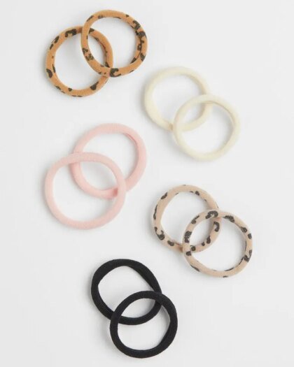 10-pack Hair Elastics